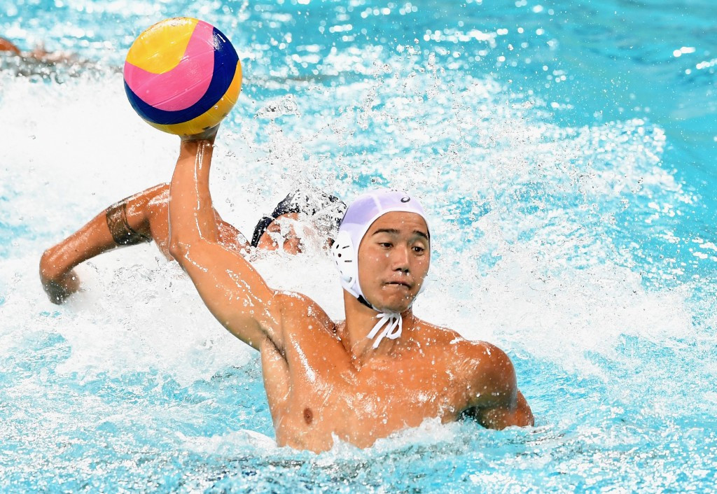 Japan's men reached the quarter-finals of the water polo event with three victories ©Getty Images