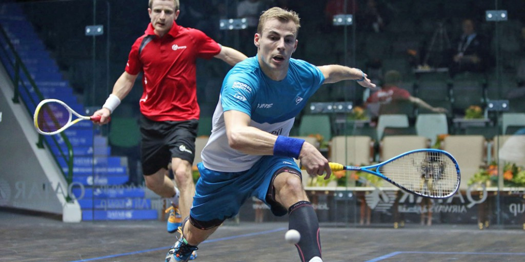 Former world number one Nick Matthew will hope to help England defend their title in the Men's World Team Squash Championships in Marseille but face a tough examination from 2013 runners-up Egypt and hosts 
France ©Getty Images