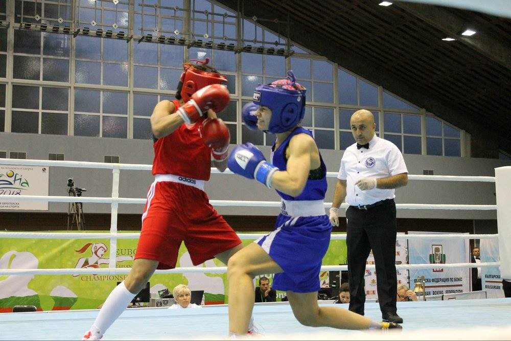 Action continued in Sofia with action in three weight categories ©EUBC