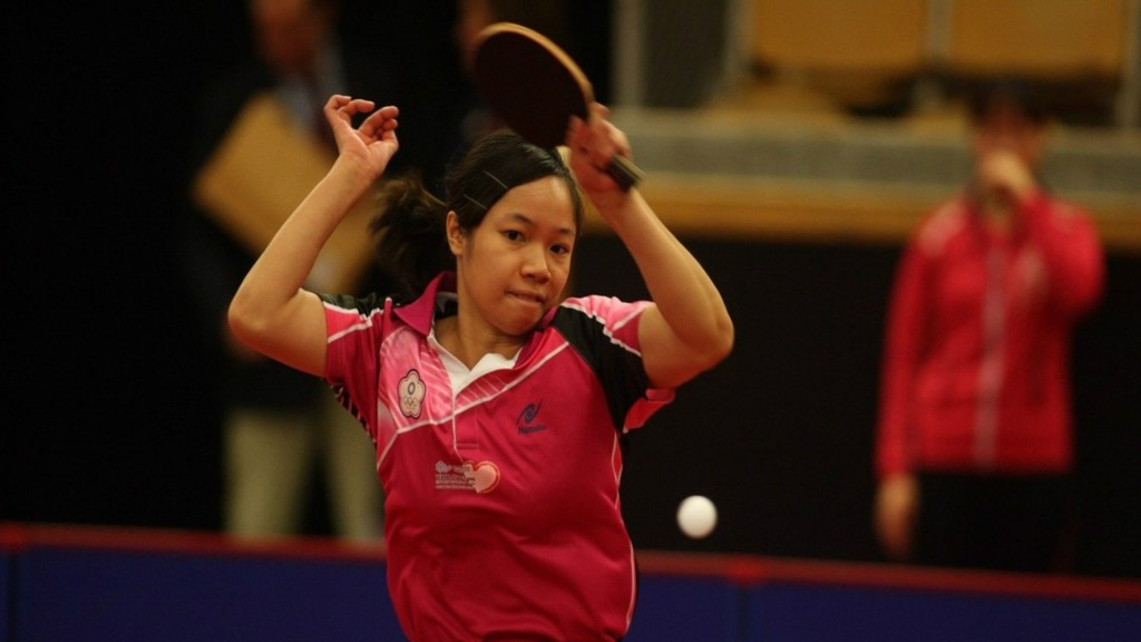 Chinese Taipei's Lin Chia-Hsuan won a seven-set thriller in the women's singles meeting ©ITTF