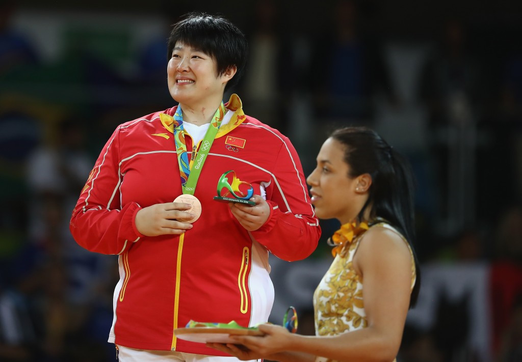 Olympic bronze medallist Yu Song will be hoping to deliver the success the expectant home crowd will demand during the Qingdao Grand Prix ©Getty Images