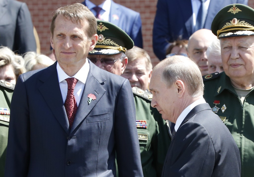 Sergey Naryshkin is to step down from his role at the Sergey Naryshkin after he agreed to become the director of the Foreign Intelligence Service following an offer from President Vladimir Putin ©Getty Images