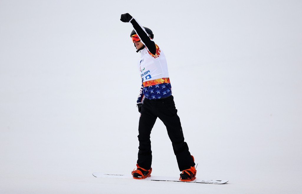 Sochi 2014 gold medallist Evan Strong was among three American victors on the opening day of the season ©Getty Images