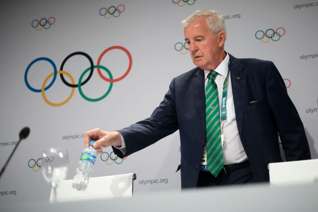 WADA President Sir Craig Reedie came under attack during the ANOC General Assembly in Doha ©Getty Images