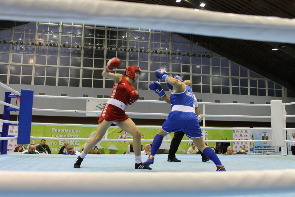 The EUBC European Women’s Boxing Championships continued in Sofia today with 14 bouts in total ©EUBC