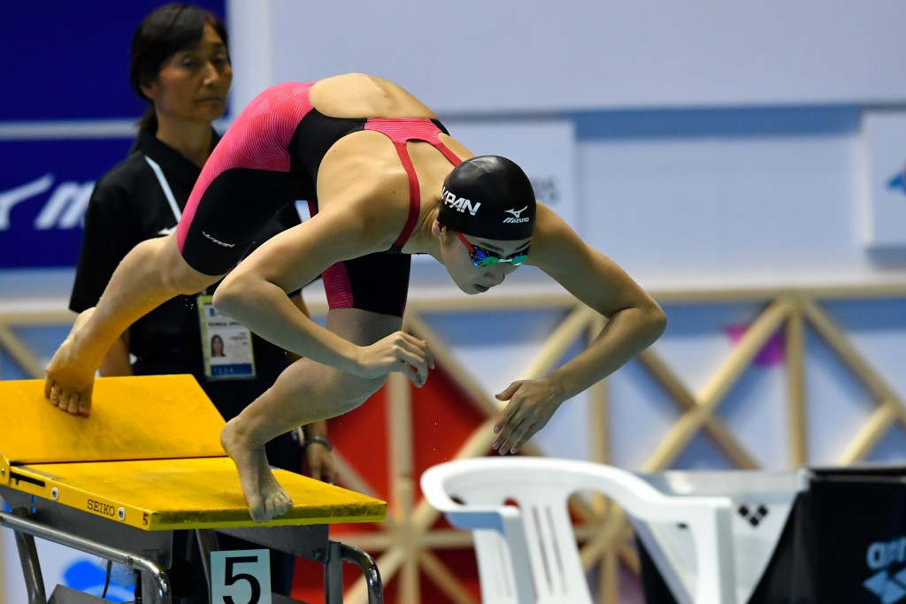 Japanese teenager Rikako Ikee secured two gold medals to the delight of the home crowd ©Getty Images