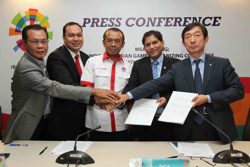 Ssangyong will build the Asian Games Information System which is the home of vital information for the event ©OCA