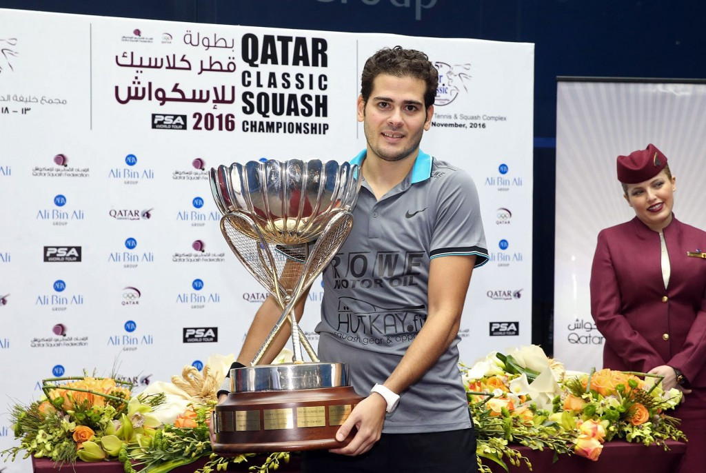 World champion Gawad wins first PSA World Series title in Qatar