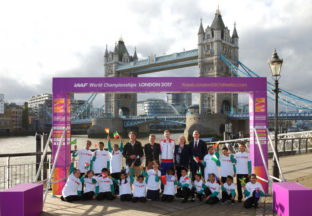 London 2017 organisers hope to inspire youngsters across the country ©London 2017