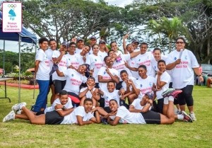 More than 300 people took part in the Fiji Association of Sports and National Olympic Committee's Women in Sports Commission "Walk and Talk" events ©FASANOC