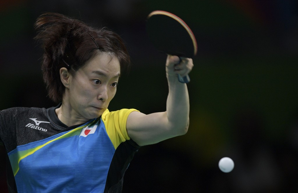 Kasumi Ishikawa of Japan secured her place in the final four ©Getty Images