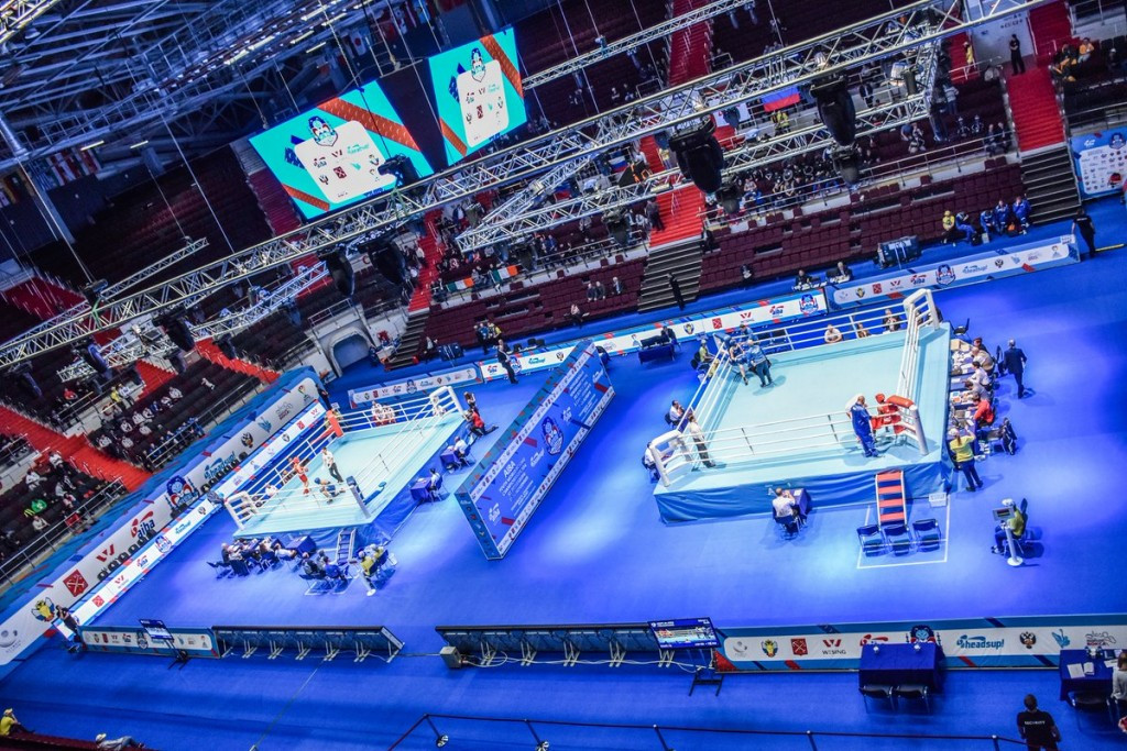 Preliminary round action continued in Saint Petersburg today ©AIBA
