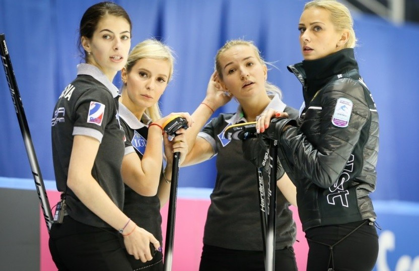 Russian women get European Curling Championships title defence off to