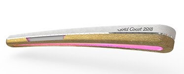 The design for the Gold Coast 2018 Commonwealth Games baton has been revealed ©CGF
