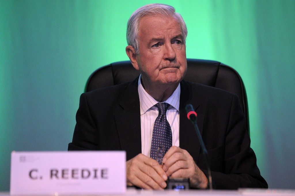 WADA President Sir Craig Reedie again stressed the need for Russia to regain compliance ©Getty Images