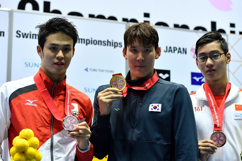 South Korean swimmer Park Tae-hwan claims he was blackmailed to not compete at Rio 2016 ©Getty Images