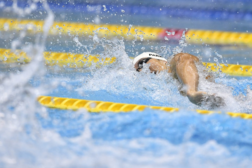 Park Tae-hwan returned to form with four gold medals at the Asian Swimming Championships ©Getty Images