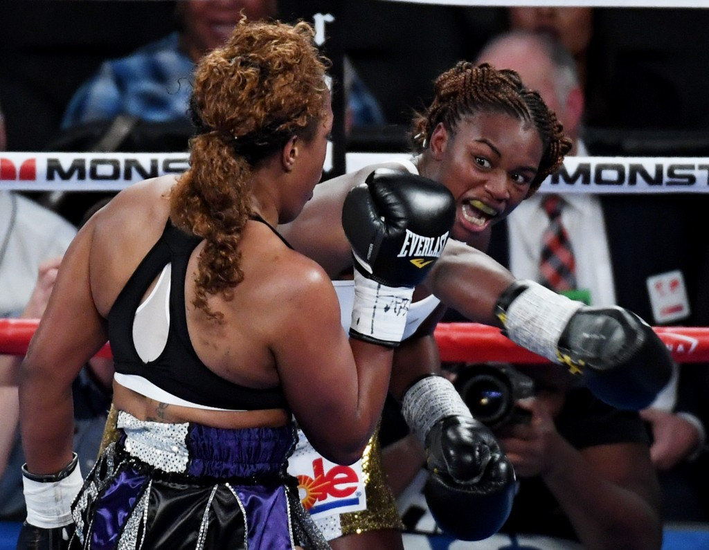 Claressa Shields, the double Olympic champion, secured a unanimous judges' decision win ©Getty Images