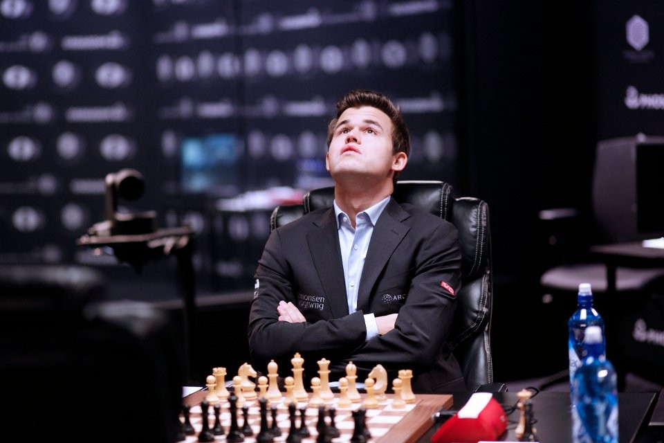 Magnus Carlsen has been fined for missing the post-game press conference ©FIDE