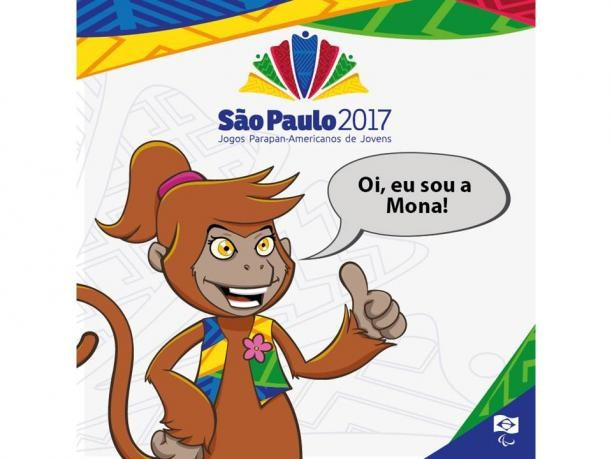 The mascot of the 2017 Youth Parapan American Games in Brazilian city São Paulo will be named Mona ©CPB 