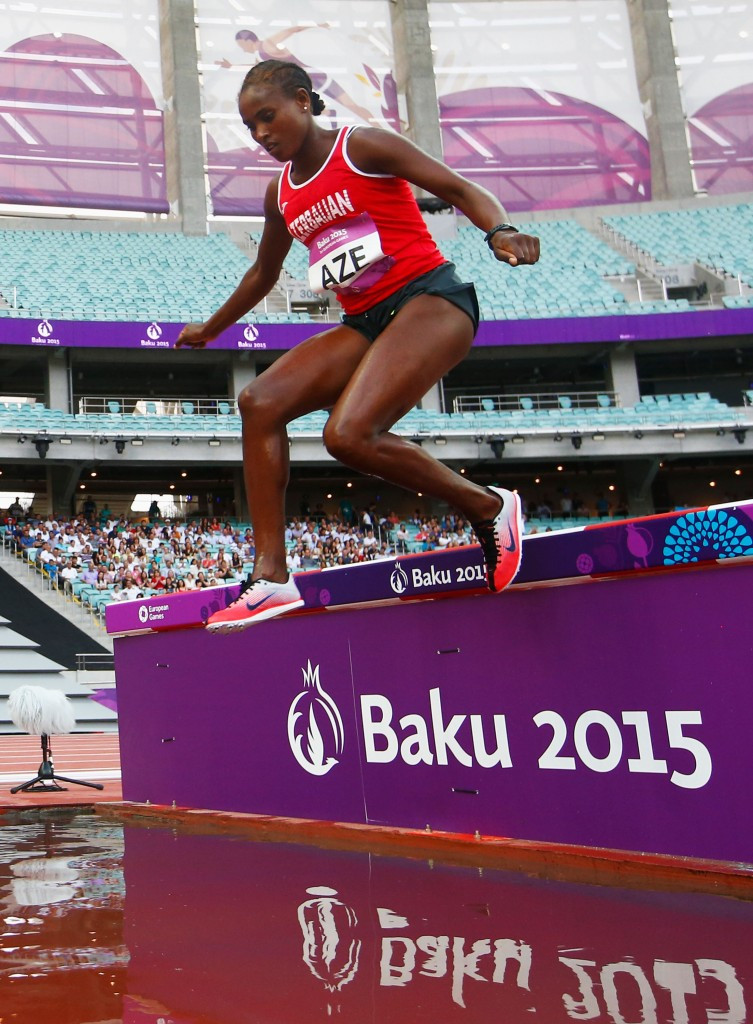 Chaltu Beji had proven utterly dominant en route to winning the 3000m steeplechase by 25 seconds ©Getty Images