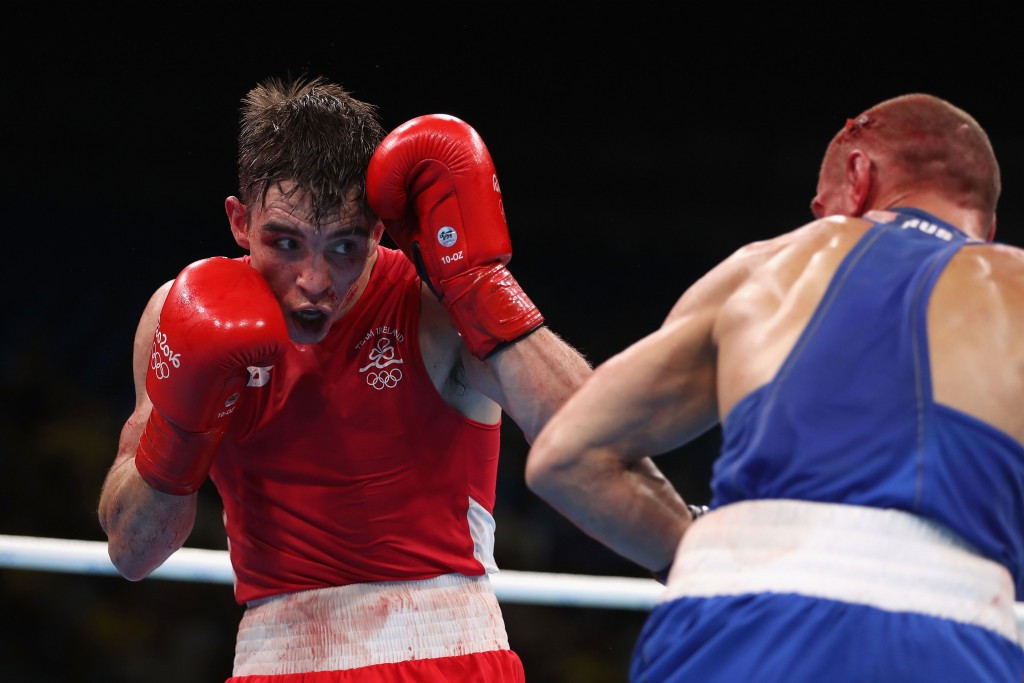 Michael Conlan's post fight conduct is claimed to be the reason for the disciplinary proceedings ©Getty Images