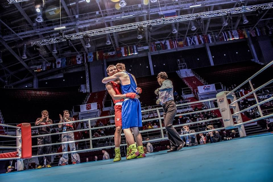 Competition continued today at the Sibur Arena in Saint Petersburg ©AIBA