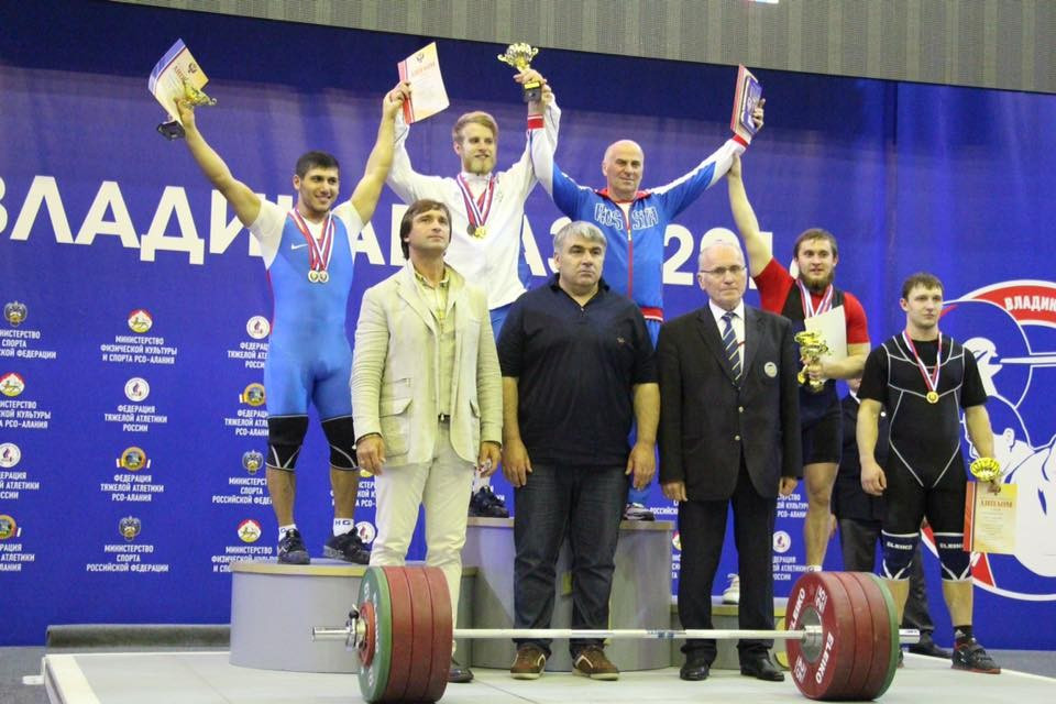 Maxim Agapitov (bottom, left) will seek to reform the Russian Weightlifting Federation following a tumultuous period ©Facebook
