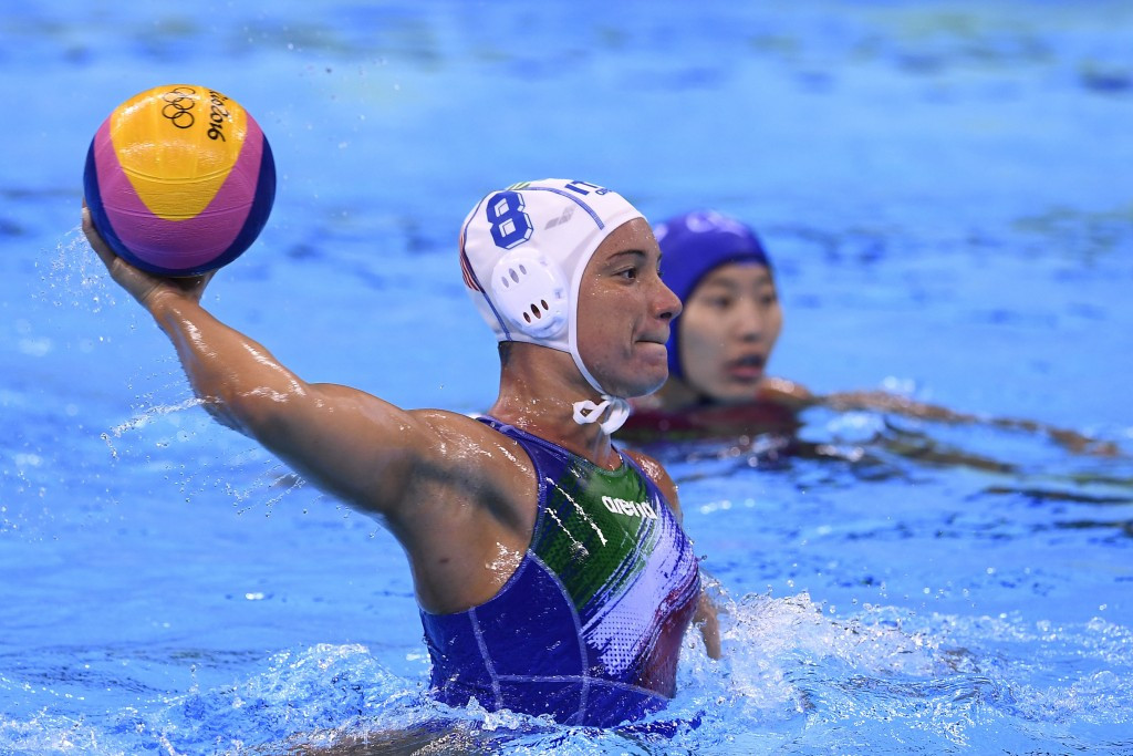 Roberta Bianconi also scored three for the Olympic silver medallists ©Getty Images
