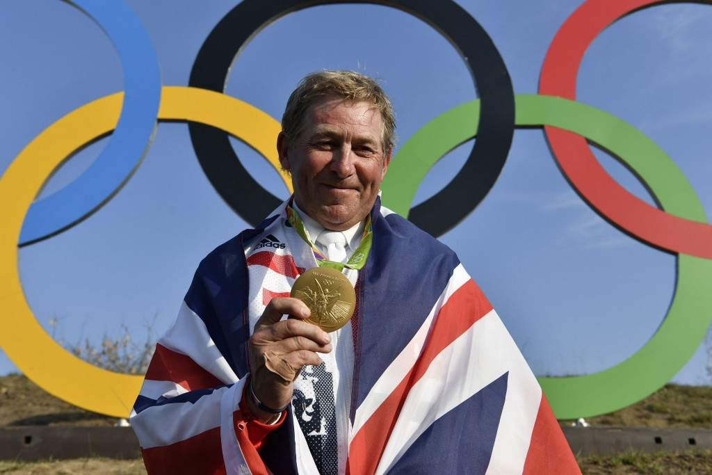 Nick Skelton was named as the Best Athlete at the awards ceremony ©Getty Images