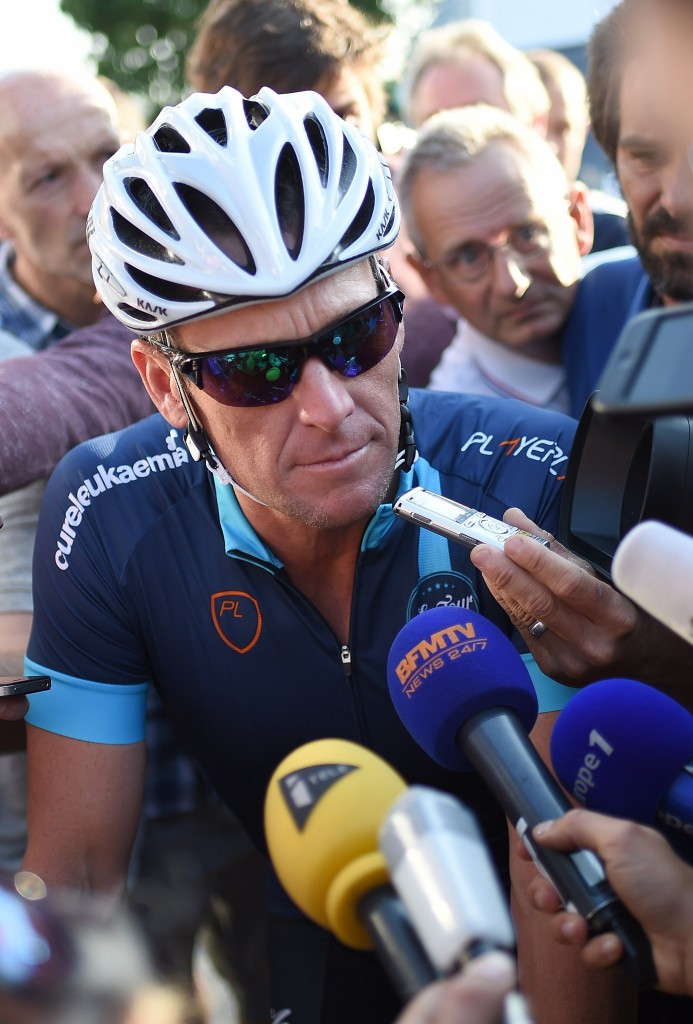 American cyclist Lance Armstrong was stripped of his seven Tour de France titles ©Getty Images