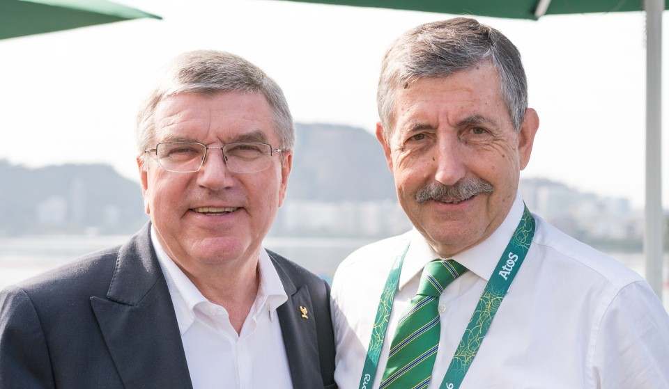 José Perurena (right) is unopposed for reelection as the ICF President ©ICF