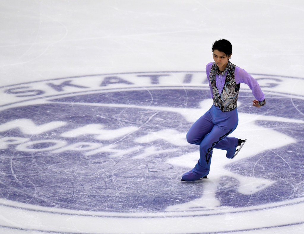 Olympic champion Hanyu tops standings in short programme at NHK Trophy