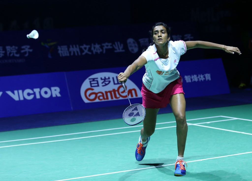 Olympic silver medallist PV Sindhu remains on course for a repeat of the Rio 2016 final against Carolina Marin ©Getty Images