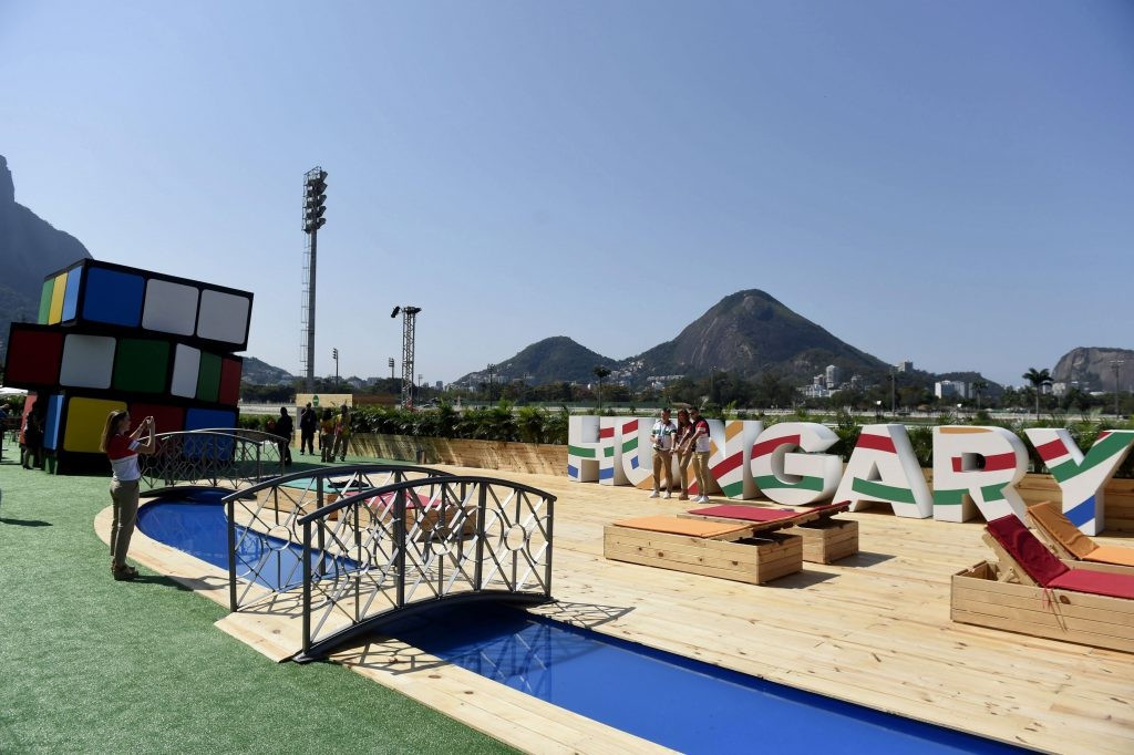 The House of Hungary at the Olympic Games in Rio de Janeiro helped promote a country that has won more medals than any other country not to have hosted the Games ©MOB