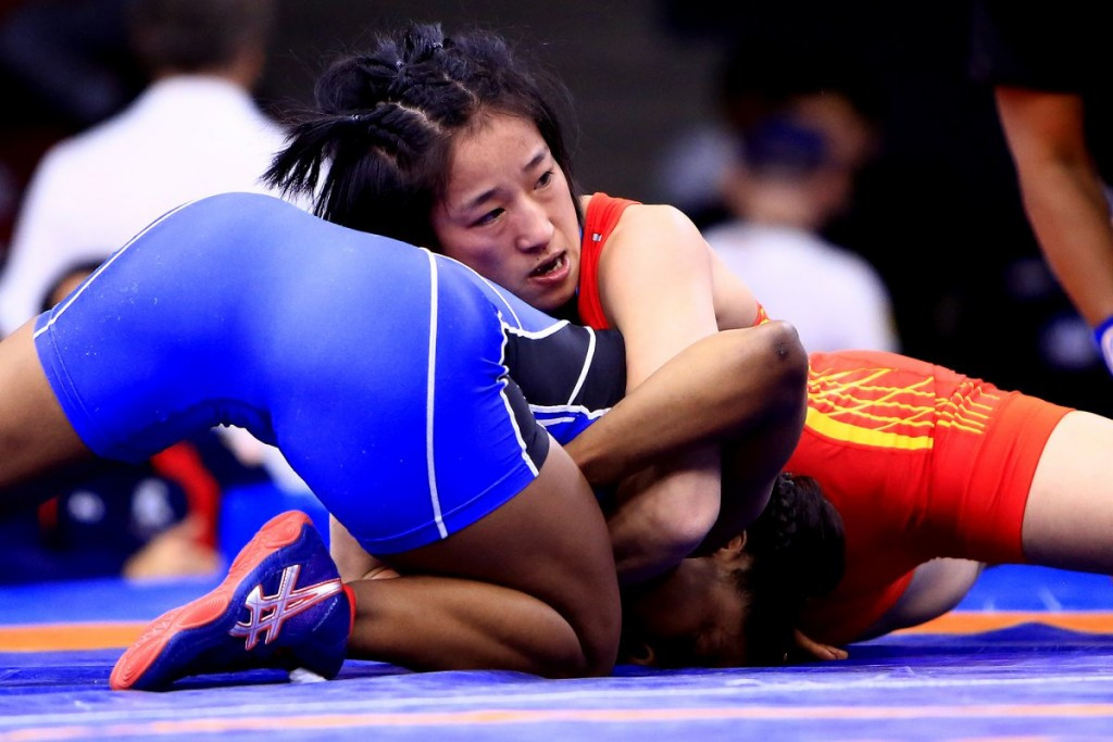 Yingyan Han was one of two Chinese gold medallists in Baku ©UWW
