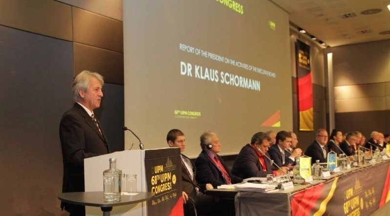 Klaus Schormann has been re-elected President of the UIPM ©UIPM