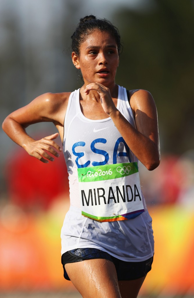 Yesenia Miranda was one of El Salvador's Rio 2016 Olympians ©Getty Images