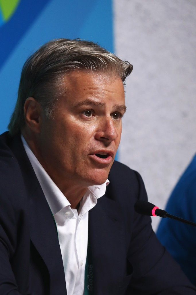 World Rugby's chief executive Brett Gosper pictured during the Rio 2016 Games, where the men's and women's sevens tournaments attracted an estimated 16 million new followers to the sport ©Getty Images