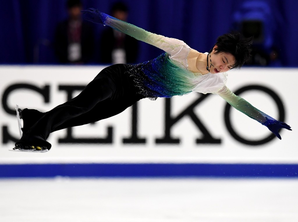 Olympic champion Yuzuru Hanyu won the men's singles gold medal at the NHK Trophy ©Getty Images