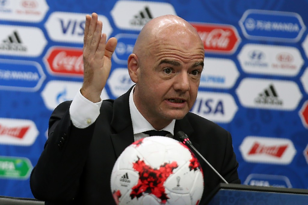 FIFA President Gianni Infantino admitted changes could be made to the Confederations Cup format in future ©Getty Images