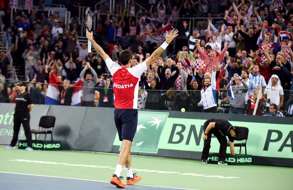 Croatia take charge of Davis Cup final after doubles success