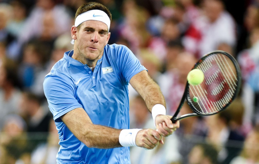 Juan Martin del Potro was the catalyst for the revival as he came from two sets down to beat Marin Cilic ©Getty Images