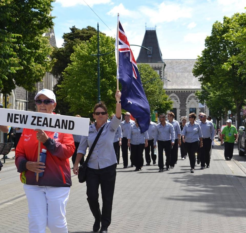 An Opening Ceremony officially got proceedings underway today ©Bowls NZ