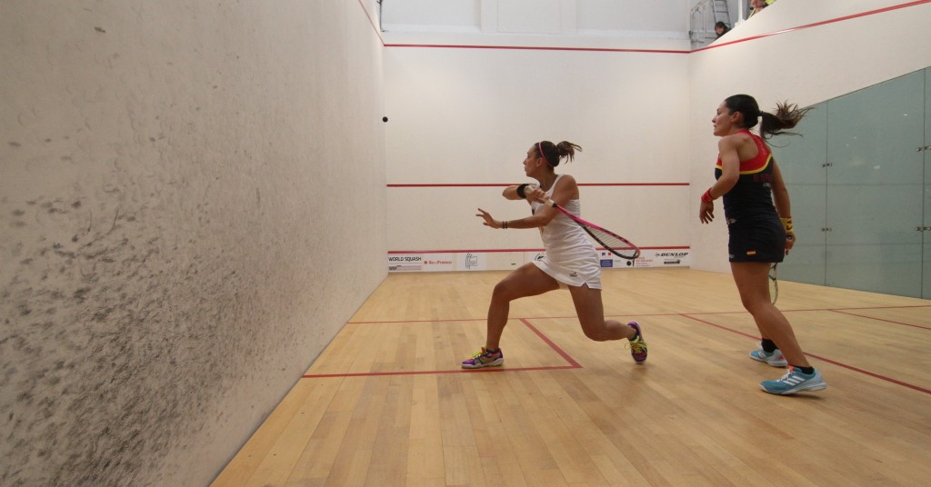 A first round of team matches has taken place at the Women's World Team Squash Championships in Paris ©World Squash