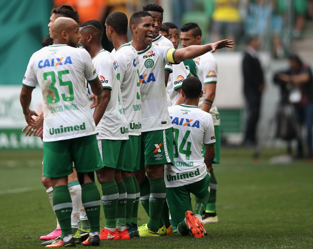 Chapecoense were due to play in the first leg of the Copa Sudamericana final ©Getty Images