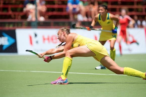 Australia completed the quarter-final line-up after they beat hosts Chile ©FIH