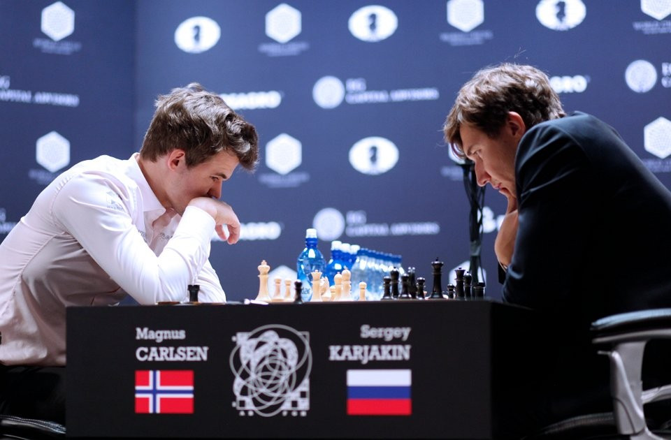 The 2016 World Chess Championship will be decided using tie-breakers ©FIDE