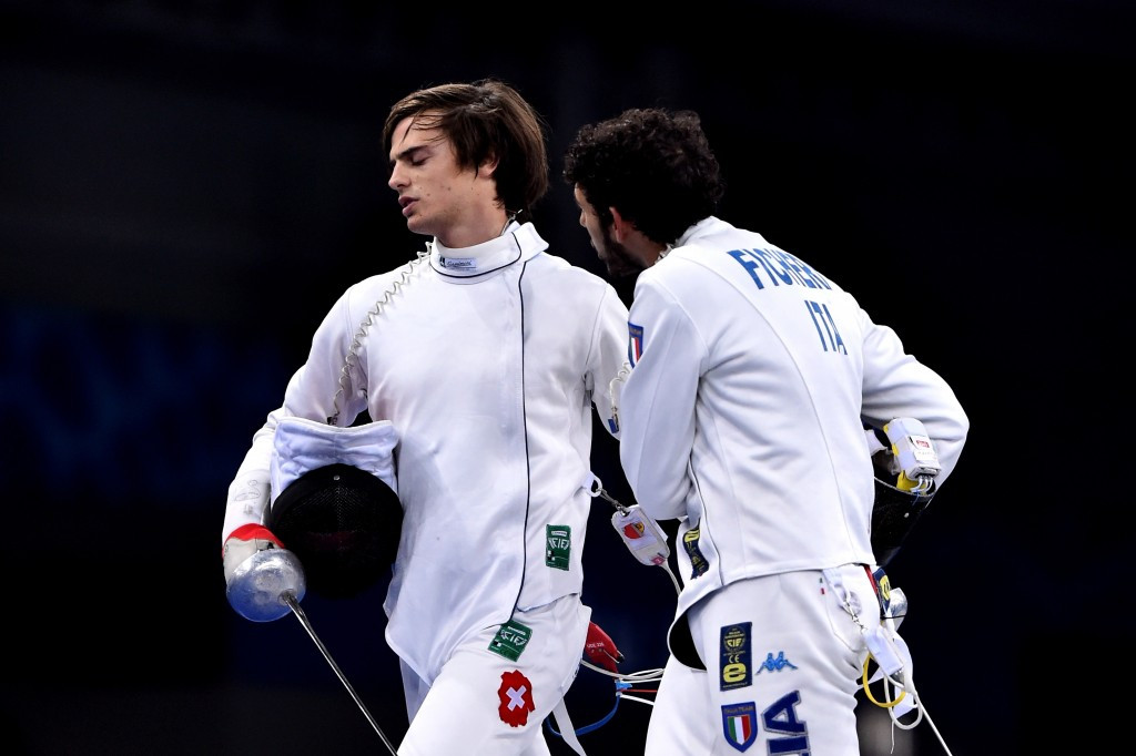 They also took a controvesial team epee fencing bronze at their expense ©Getty Images