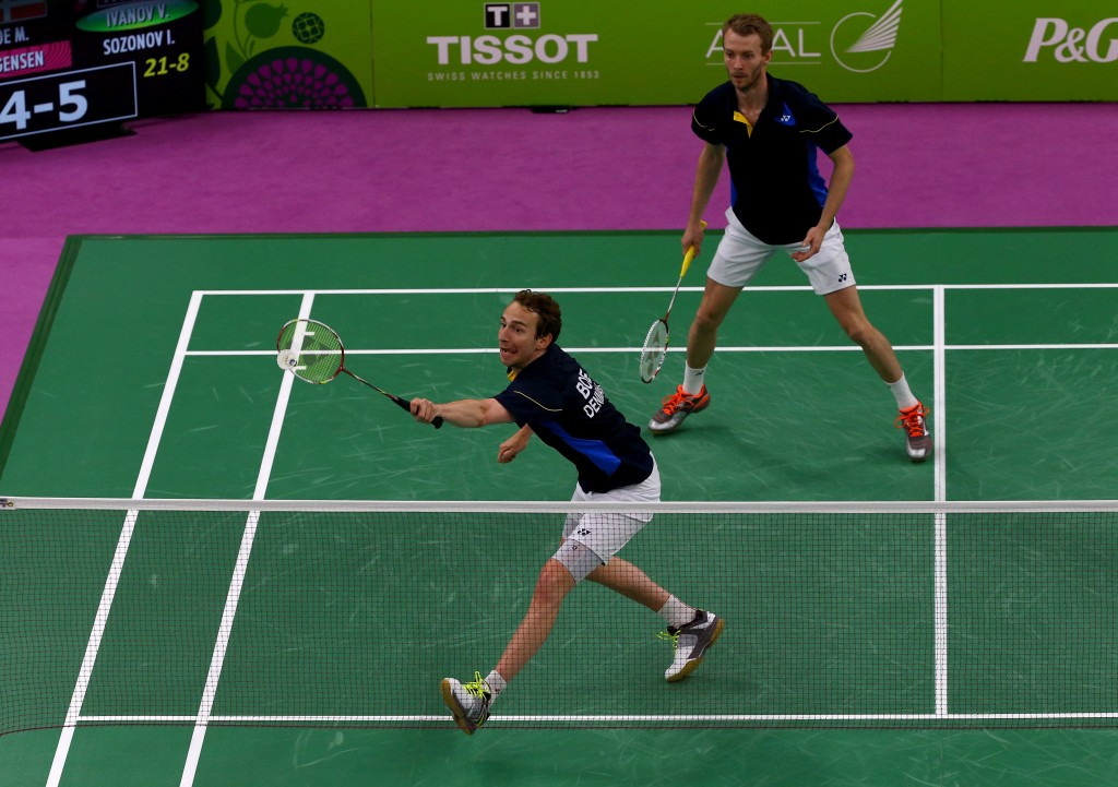 Denmark secured their first gold with victory in badminton's men's doubles tournament ©Getty Images